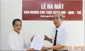 Lễ ra mắt Ban Nghiên cứu thực hành Giới - Định - Tuệ trong Phật tử tại gia
