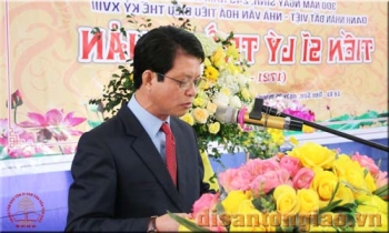 Lễ kỷ niệm 300 năm sinh Tiến sĩ Lý Trần Thản (1721-1776)